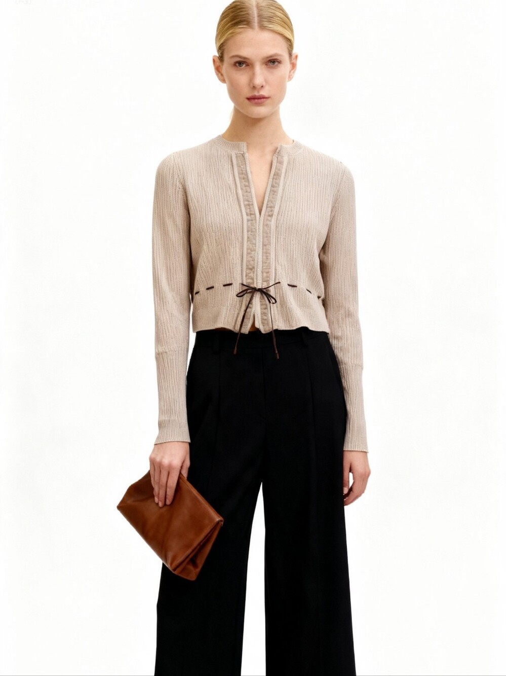 Brunello Cucinelli Cashmere-Silk Blend Cardigan Size M